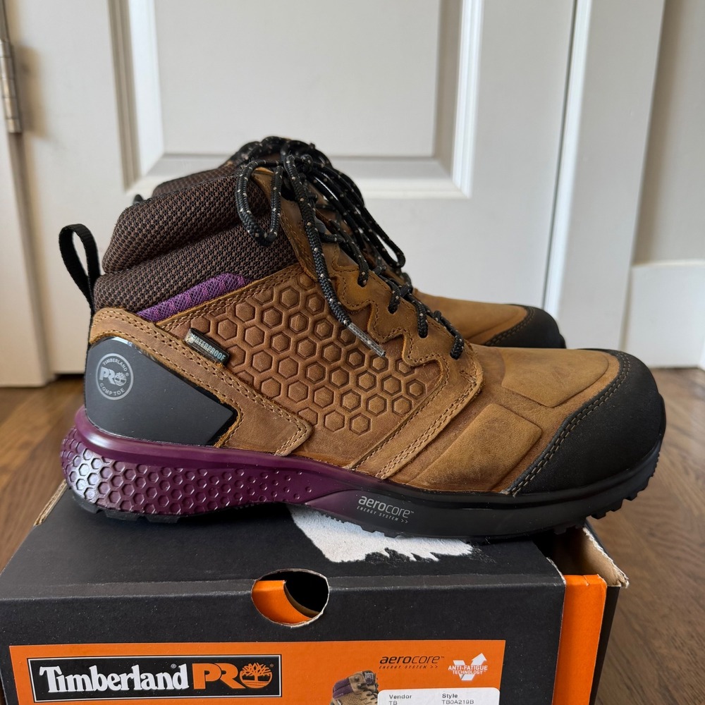Timberland PRO Women's Size 9 Reaxion Composite Toe Waterproof Work Boot